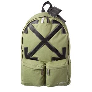 Off-White™ Dome Double Pocket Backpack, Green
